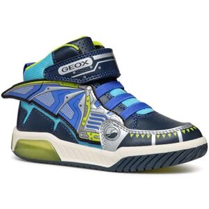 Geox J INEK BOY B Sneaker, Navy/Royal, 5 UK Child Geox J INEK BOY B Sneaker, Navy/Royal, 5 UK Child