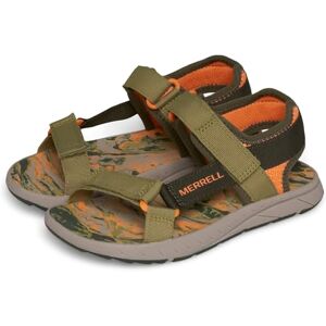 Merrell Kids Kahuna 2.0 Walking Sandal, Olive/Orange, 6 UK Merrell Kids Kahuna 2.0 Walking Sandal, Olive/Orange, 6 UK