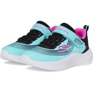 Skechers Boy's Girl's Microspec Advance Sneaker, Aqua Mesh/Purple Trim, 8 UK Child Skechers Boy's Girl's Microspec Advance Sneaker, Aqua Mesh/Purple Trim, 8 UK Child