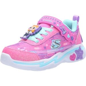 Skechers Girls Snuggle Skech Squad Sneaker, Pink, 1 UK Child Skechers Girls Snuggle Skech Squad Sneaker, Pink, 1 UK Child