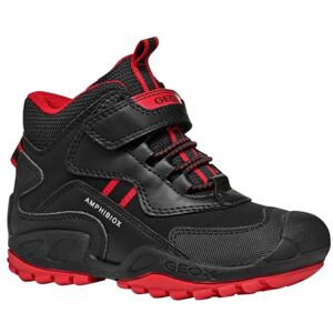 Geox J New Savage BOY B A Sneaker, Black, 10 UK Child Geox J New Savage BOY B A Sneaker, Black, 10 UK Child
