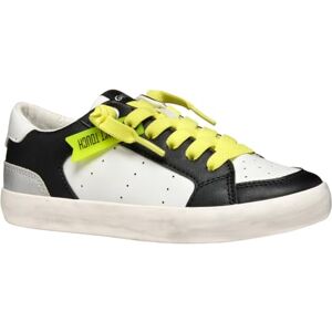 Geox J GISLI Girl A Sneaker, White/Black, 1 UK Geox J GISLI Girl A Sneaker, White/Black, 1 UK