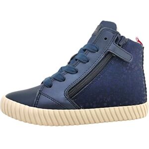 Geox J MIRROLESS Girl A Sneaker, Blue, 10 UK Child Geox J MIRROLESS Girl A Sneaker, Blue, 10 UK Child