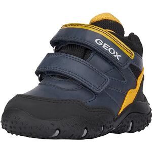 Geox B Baltic Boy B ABX A Sneaker, Navy Ochre Yellow, 7 UK Child Geox B Baltic Boy B ABX A Sneaker, Navy Ochre Yellow, 7 UK Child