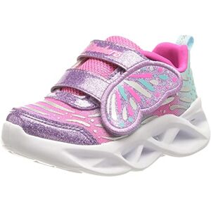 Skechers Twisty Brights WINGIN' IT Sneaker, Lavender, 5 UK Child Skechers Twisty Brights WINGIN' IT Sneaker, Lavender, 5 UK Child