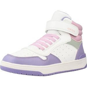 Geox Girl's J Washiba Girl a Sneaker, Lilac Off White, 7 UK Child Geox Girl's J Washiba Girl a Sneaker, Lilac Off White, 7 UK Child