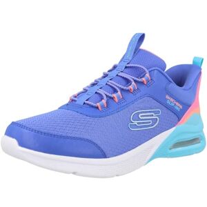 Skechers Microspec Max Color Trifecta Sneaker, Blue, 2.5 UK Child Skechers Microspec Max Color Trifecta Sneaker, Blue, 2.5 UK Child