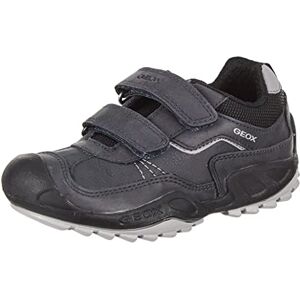 Geox Boys J New Savage Boy Shoes, Navy Grey, 7.5 UK Geox Boys J New Savage Boy Shoes, Navy Grey, 7.5 UK