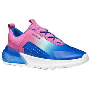 Geox J ACTIVART ILLUMINUS Sneaker, Fuchsia/Royal, 10 UK Child Geox J ACTIVART ILLUMINUS Sneaker, Fuchsia/Royal, 10 UK Child