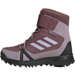 adidas Terrex Snow Hook-and-Loop Cold.RDY Winter Shoes Trail Running, Quiet Crimson/Silver Dawn/Amber Tint, 2 UK adidas Terrex Snow Hook-and-Loop Cold.RDY Winter Shoes Trail Running, Quiet Crimson/Silver Dawn/Amber Tint, 2 UK