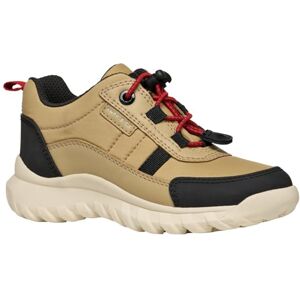 Geox J SIMBYOS BOY B ABX Sneaker, Beige, 10 UK Child Geox J SIMBYOS BOY B ABX Sneaker, Beige, 10 UK Child