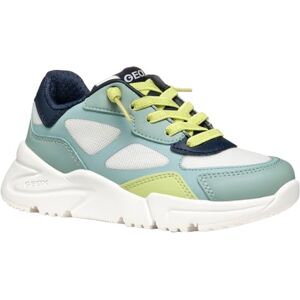 Geox J Loftus BOY E Sneaker, White/Sage, 11 UK Child Geox J Loftus BOY E Sneaker, White/Sage, 11 UK Child