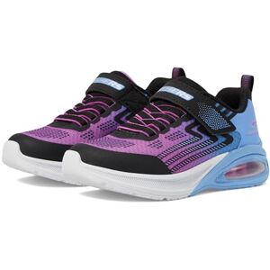 Skechers Girls Microspec Max Advance Sneaker, Blue Multi, 2.5 UK Child Skechers Girls Microspec Max Advance Sneaker, Blue Multi, 2.5 UK Child
