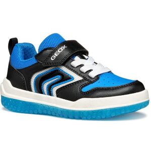 Geox J BUZZERLIGHT BOY B Sneaker, Black/Lt Blue, 11 UK Child Geox J BUZZERLIGHT BOY B Sneaker, Black/Lt Blue, 11 UK Child