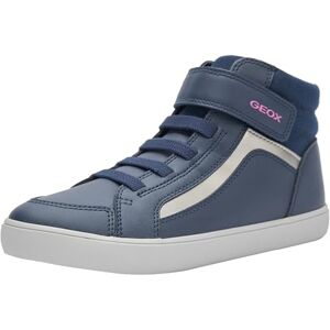 Geox J Gisli Girl C Sneaker, Navy, 2.5 UK Geox J Gisli Girl C Sneaker, Navy, 2.5 UK