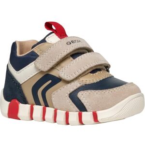 Geox Baby B IUPIDOO BOY D Sneaker, Beige, 2 UK Child Geox Baby B IUPIDOO BOY D Sneaker, Beige, 2 UK Child