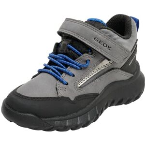 Geox J Simbyos Boy B ABX Sneaker, Grey Royal, 7.5 UK Child Geox J Simbyos Boy B ABX Sneaker, Grey Royal, 7.5 UK Child