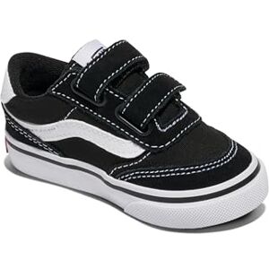 Vans Unisex Kids Brooklyn LS V Sneaker,Suede Canvas Black White, 2 UK Child Vans Unisex Kids Brooklyn LS V Sneaker,Suede Canvas Black White, 2 UK Child