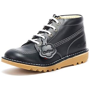 Kickers Unisex Kid's Kick Hi Zip Ankle Boot, Blue, 2.5 UK medium Kickers Unisex Kid's Kick Hi Zip Ankle Boot, Blue, 2.5 UK medium