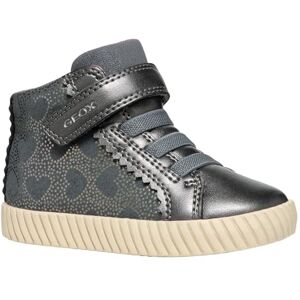 Geox Boy's B MIRROLESS Girl A Sneaker, Gray, 6 UK Child Geox Boy's B MIRROLESS Girl A Sneaker, Gray, 6 UK Child