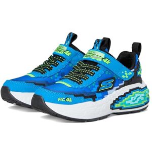 Skechers Mega-Craft 4K Sneaker, Blue Synthetic/Textile/Lime & Black Trim, 10 UK Child Skechers Mega-Craft 4K Sneaker, Blue Synthetic/Textile/Lime & Black Trim, 10 UK Child