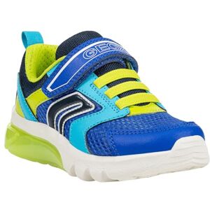 Geox J CIBERDRON BOY C Sneaker, Royal/Lime, 11 UK Child Geox J CIBERDRON BOY C Sneaker, Royal/Lime, 11 UK Child
