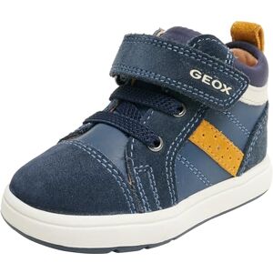 Geox Baby B Biglia Boy A Sneaker, Navy Curry, 3 UK Child Geox Baby B Biglia Boy A Sneaker, Navy Curry, 3 UK Child