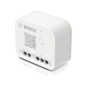 Bosch Smart Home relay switch, for digital control of electronic devices and lighting, compatible with Amazon Alexa, Google Assistant and Apple HomeKit Bosch Smart Home relay switch, for digital control of electronic devices and lighting, compatible with Amazon Alexa, Google Assistant and Apple HomeKit