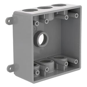 Hubbell PDB77550GY Weatherproof Box - Impact-Resistant, Gray Hubbell PDB77550GY Weatherproof Box - Impact-Resistant, Gray
