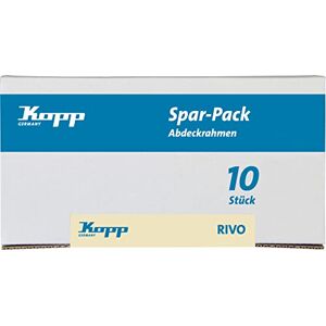 Kopp Rivo 404517050 Professional Pack of 10 Cover Frames 1 Compartment Kopp Rivo 404517050 Professional Pack of 10 Cover Frames 1 Compartment
