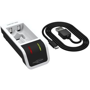 Ansmann Comfort Mini AA & AAA Battery Charger For NiMH NiCd Rechargeable Batteries Quick Charging with Rapid Capacity Testing Incl 1m USB Cable 3 Yr Warranty Ansmann Comfort Mini AA & AAA Battery Charger For NiMH NiCd Rechargeable Batteries Quick Charging with Rapid Capacity Testing Incl 1m USB Cable 3 Yr Warranty