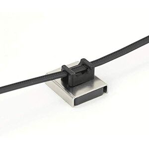 FIRST4MAGNETS Stainless Steel Magnetic Cable Tie Mount for Cable Management at Home, Office, or Classroom 26 x 23 x 6.3mm thick 6.1kg Pull Pack of 10 FIRST4MAGNETS Stainless Steel Magnetic Cable Tie Mount for Cable Management at Home, Office, or Classroom 26 x 23 x 6.3mm thick 6.1kg Pull Pack of 10