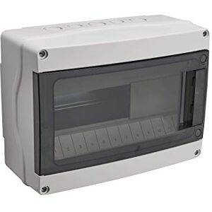 DEBFLEX 706722 Weatherproof Box IP65 1 Row 12 Modules Grey DEBFLEX 706722 Weatherproof Box IP65 1 Row 12 Modules Grey