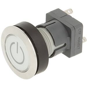Schlegel 23.000.788 Push Button Stainless Steel, Clear Button Cap, Identification Plate Symbol On/Off, Push Contact Sensor 1 Changer Schlegel 23.000.788 Push Button Stainless Steel, Clear Button Cap, Identification Plate Symbol On/Off, Push Contact Sensor 1 Changer