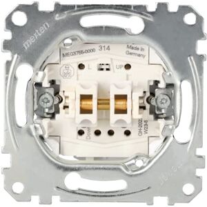 Merten Metallic Pushbutton Switch - Electrical Switch - 10A, Model MEG3755-0000 Merten Metallic Pushbutton Switch - Electrical Switch - 10A, Model MEG3755-0000