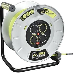 Masterplug PRO-XT Metal Cable Reel 110V 16A - Heavy Duty Power Extension Cord Masterplug PRO-XT Metal Cable Reel 110V 16A - Heavy Duty Power Extension Cord