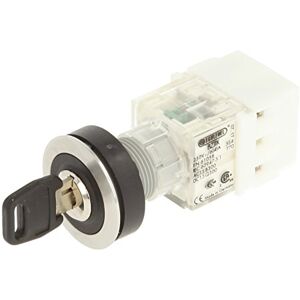 Schlegel 23.001.523 Key Switch Stainless Steel Touch 2 Positions 12-13 o'clock, Push Contact Sensor 2 N/O Contacts, Screw Connection Schlegel 23.001.523 Key Switch Stainless Steel Touch 2 Positions 12-13 o'clock, Push Contact Sensor 2 N/O Contacts, Screw Connection