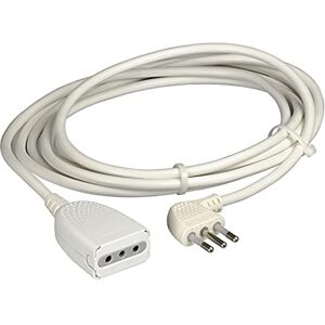 Bticino 2536B 3 x 0.75 mm² Length 3 m Häuslicher with Plug and Plug 2P + T 10 A White Bticino 2536B 3 x 0.75 mm² Length 3 m Häuslicher with Plug and Plug 2P + T 10 A White