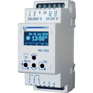 NovaTek Time Relay 24-265 V REV-303 Pack of 1 NovaTek Time Relay 24-265 V REV-303 Pack of 1