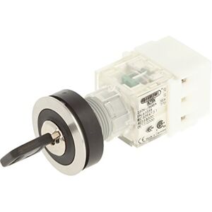 Schlegel 23.001.508 Key Switch, Stainless Steel, Locking, 2 Positions 11 & 13 o’clock, Pushbutton Contact Sensor, 2 NO Contacts, Screw Connection Schlegel 23.001.508 Key Switch, Stainless Steel, Locking, 2 Positions 11 & 13 o’clock, Pushbutton Contact Sensor, 2 NO Contacts, Screw Connection