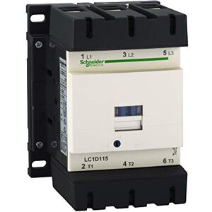Schneider Electric LC1D115F7 Contactor - 115A 80kW 3-Pole AC-3 Schneider Electric LC1D115F7 Contactor - 115A 80kW 3-Pole AC-3