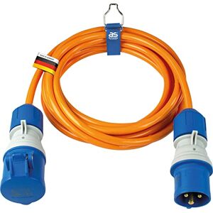 as - Schwabe as Schwabe CEE 62431 Camping Extension Cable 5 m Polyurethane with Powerlight Voltage Display, CEE Plug & Coupling, 3-Pin 230 V/16 A, Outdoor IP44 Splash Protection, Orange as - Schwabe as Schwabe CEE 62431 Camping Extension Cable 5 m Polyurethane with Powerlight Voltage Display, CEE Plug & Coupling, 3-Pin 230 V/16 A, Outdoor IP44 Splash Protection, Orange