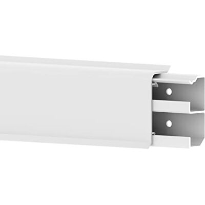 GGK GmbH - Co. KG CC10083 White PVC Cable Channel - Cable Channel GGK GmbH - Co. KG CC10083 White PVC Cable Channel - Cable Channel