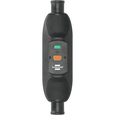 Brennenstuhl PRCD Mobile Personal Protection Circuit Breaker BDI-Z 2 10 IP66 for cable mounting (with RCD for outdoor use 10mA, two-pole disconnection) Brennenstuhl PRCD Mobile Personal Protection Circuit Breaker BDI-Z 2 10 IP66 for cable mounting (with RCD for outdoor use 10mA, two-pole disconnection)