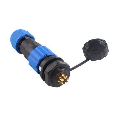 yanwuwa SP13 Aviation Plug and Socket Set with IP68 Waterproof, 6 PIN Easy Installation Cable Connector for Various Outdoor Electrical Devices, Secure Outdoor Electrical yanwuwa SP13 Aviation Plug and Socket Set with IP68 Waterproof, 6 PIN Easy Installation Cable Connector for Various Outdoor Electrical Devices, Secure Outdoor Electrical