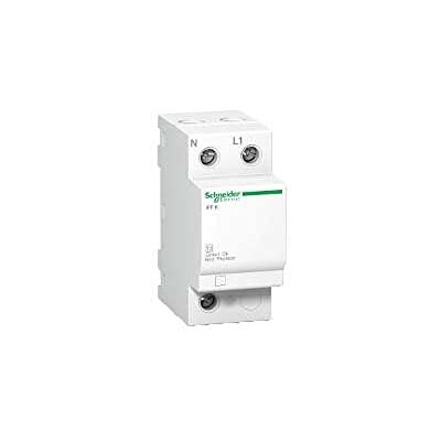 Schneider Electric Schneider A9L15692 SPDs IPF 20 20 KA 1P N Surge Arrester, 340 V, White Schneider Electric Schneider A9L15692 SPDs IPF 20 20 KA 1P N Surge Arrester, 340 V, White