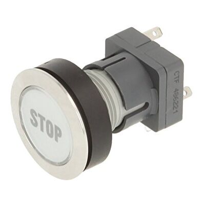 Schlegel 23.000.723 Push Button Stainless Steel, Clear Button Cap, Identification Plate Stop, Push Contact Sensor 1 Changer Schlegel 23.000.723 Push Button Stainless Steel, Clear Button Cap, Identification Plate Stop, Push Contact Sensor 1 Changer