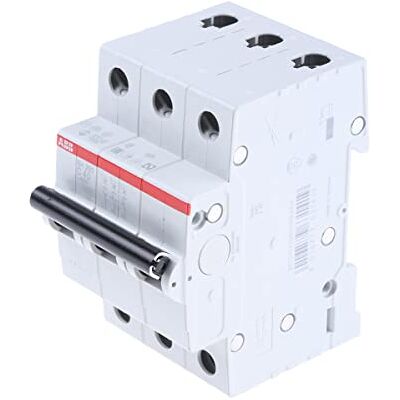 ABB SH203-C40 Miniature Circuit Breaker, 3 Pole, 40 Amp (2CDS213001R0404) ABB SH203-C40 Miniature Circuit Breaker, 3 Pole, 40 Amp (2CDS213001R0404)