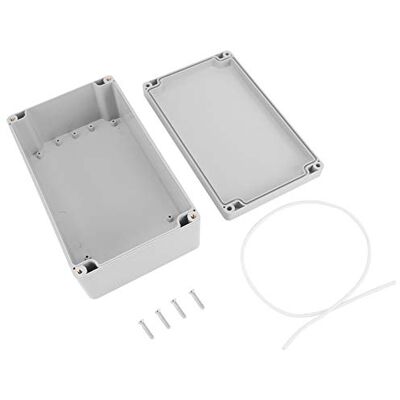 Buachois IP65 Waterproof Junction Box, 200 * 120 * 75mm Dustproof ABS Plastic External Electrical Enclosure Box Universal Project Enclosure Case for Outdoor Usage with Accessories Buachois IP65 Waterproof Junction Box, 200 * 120 * 75mm Dustproof ABS Plastic External Electrical Enclosure Box Universal Project Enclosure Case for Outdoor Usage with Accessories 