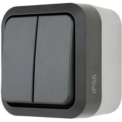 REV AquaStorm Series Switch - Surface Mount IP55 250V 10A REV AquaStorm Series Switch - Surface Mount IP55 250V 10A